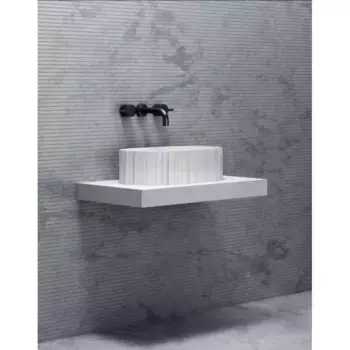 Накладная раковина Abber Stein AS2655 матовая белая