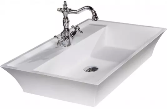 Накладная раковина Armadi Art NeoArt NeoArt corian, белая матовая
