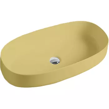 Раковина накладная Artceram Cognac 68х35 giallo zinco (COL005 12;00)