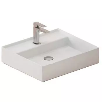 Раковина накладная Artceram Scalino 55х48 белый (SCL007 01;00)