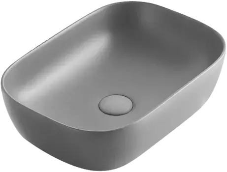 Раковина накладная AVIMANO Ambition 45.5 серый матовый