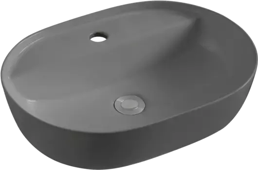 Раковина накладная AVIMANO Ambition 50 серый матовый