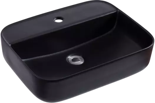 Раковина накладная AVIMANO Vision 50.5 черный матовый