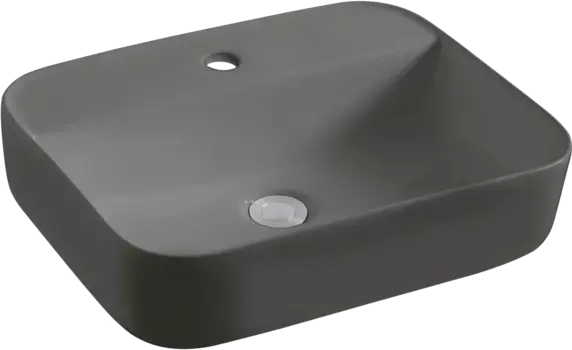 Раковина накладная AVIMANO Vision 50.5 серый матовый