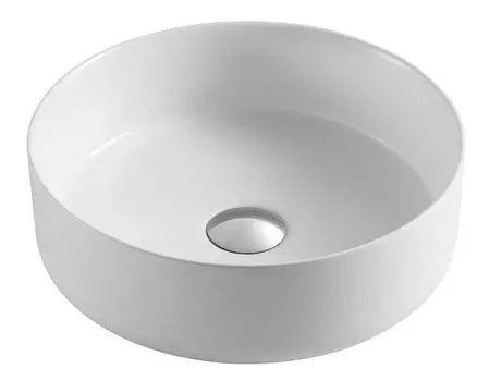 Раковина накладная Azario 35.5 см белый матовый (AZ-3134-MW)
