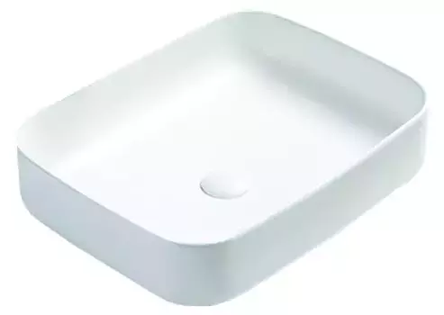 Раковина накладная Azario 50 см белый матовый (AZ-78109-MW)