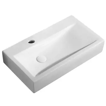 Раковина накладная Azario 66 см белый (AZ-4310)