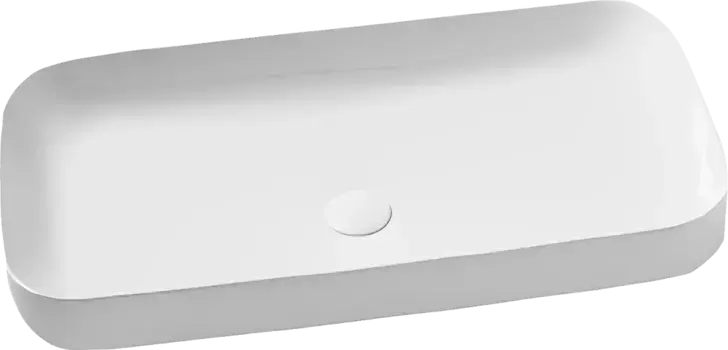 Раковина накладная Azzurra Elegance 90х40 белый