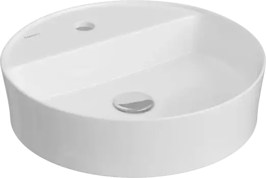 Раковина накладная Berges Ego SL 45х45 белый глянцевый