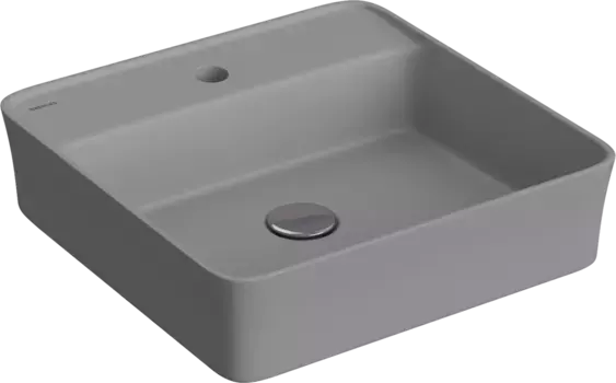 Раковина накладная Berges Ego SL 45x45 серый матовый