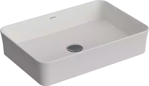 Раковина накладная Berges Ego SL 55x38 181209 белый матовый