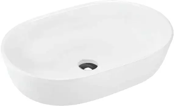 Накладная раковина beWash Bogen 60 88601001 белая глянцевая