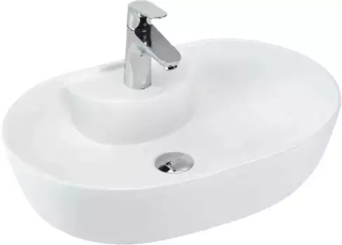 Накладная раковина beWash Bogen 60 белая глянцевая