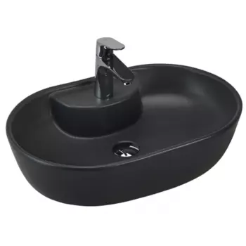 Накладная раковина beWash Bogen 60 88611180 черная матовая