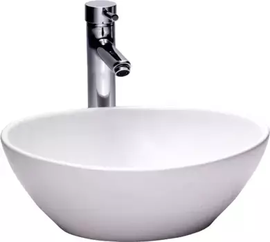 Накладная раковина beWash Ontario 38 белая глянцевая