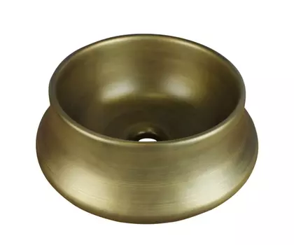 Раковина накладная Bronze de Luxe Terracotta 36х36 бронза