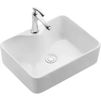 Раковина накладная Ceramalux 40х30 7292 белый