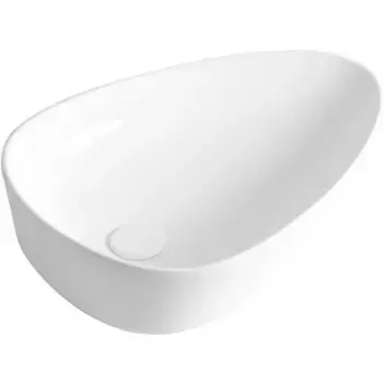 Раковина накладная Ceramalux 55х38 7862-2 белый