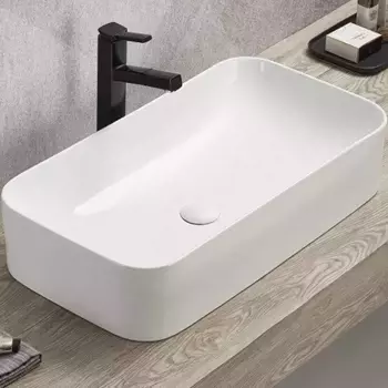 Раковина накладная CeramaLux 70.5х38 78576 белый