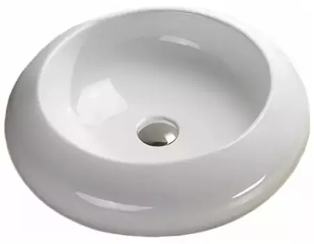 Раковина накладная CeramaLux 46х46 белый