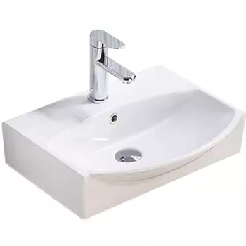 Раковина подвесная Ceramalux 50.5х40 белый