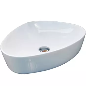 Раковина накладная Ceramalux 50.5х40.5 9386 белый