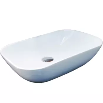 Раковина накладная Ceramalux 50х33 белый