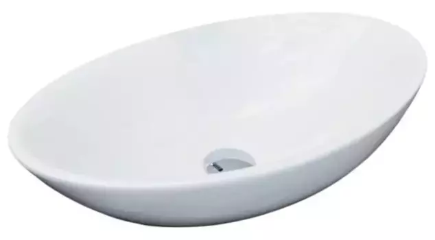 Раковина накладная CeramaLux 52х32.5 белый