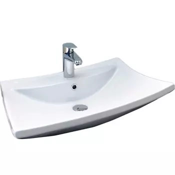 Раковина накладная Ceramalux 61х44 белый