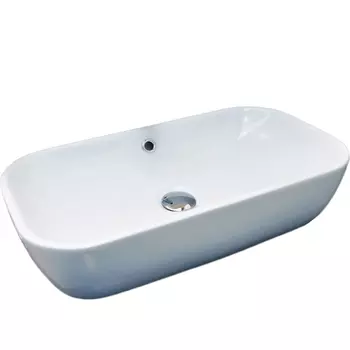 Раковина накладная Ceramalux 61х34 белый