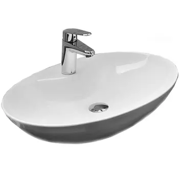 Раковина накладная Ceramalux 65х43 белый