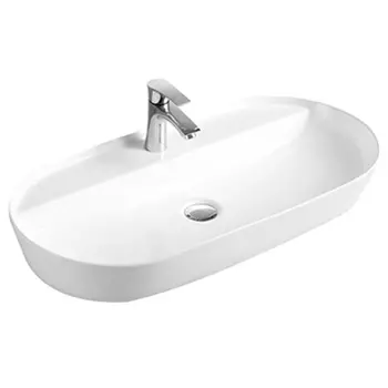 Раковина накладная Ceramalux N 81 белый (D1347)