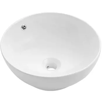 Раковина накладная Ceramalux 43.5х43.5 белый