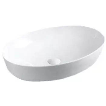 Раковина накладная Ceramalux 62х41.5 белый
