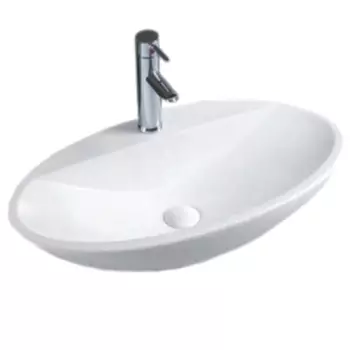 Раковина накладная Ceramalux 72х40.5 белый