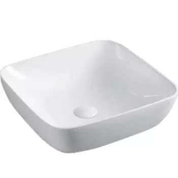 Раковина накладная Ceramalux 45.5х45.5 белый