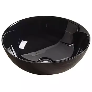 Раковина накладная CeramaLux 41.5х41.5 104B черный