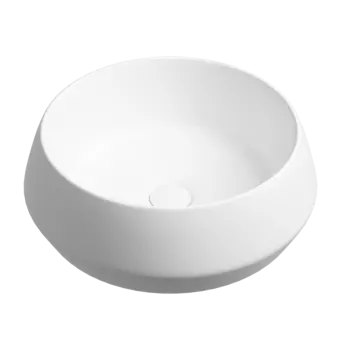 Раковина накладная Ceramicanova Maya круглая 40 см цвет белый матовый CN12004MW