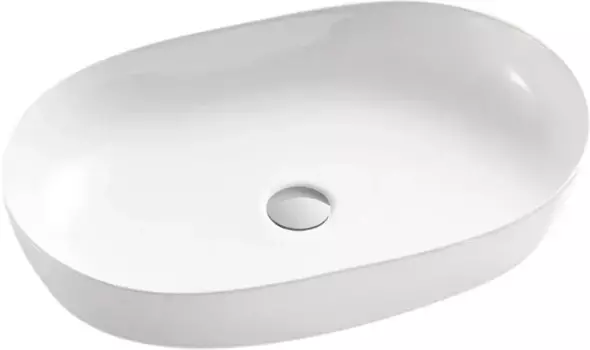 Раковина накладная Esbano Oval 61.5 белый (ESRNOVAL)