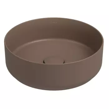 Раковина накладная ISVEA Infinity 36 коричневый матовый 10NF65036SV-2H