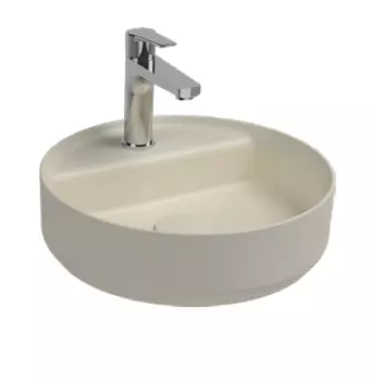 Раковина накладная ISVEA Infinity 42 слоновая кость матовый 10NF65042SV-2K