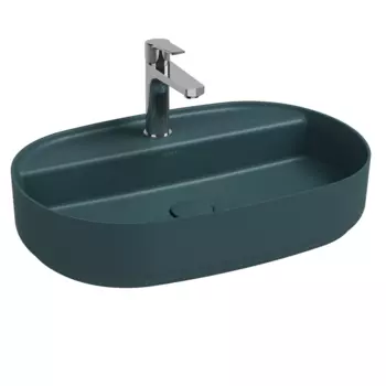 Раковина накладная ISVEA Infinity 60 изумрудный матовый 10NF65060SV-2P