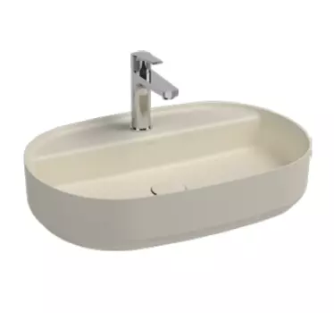 Раковина накладная ISVEA Infinity 60 слоновая кость матовый 10NF65060SV-2K