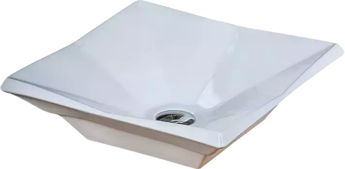 Раковина накладная Melana 42х42 белый