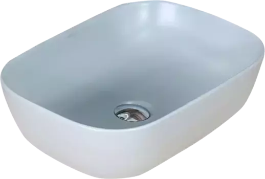 Раковина накладная Melana 46 серый матовый
