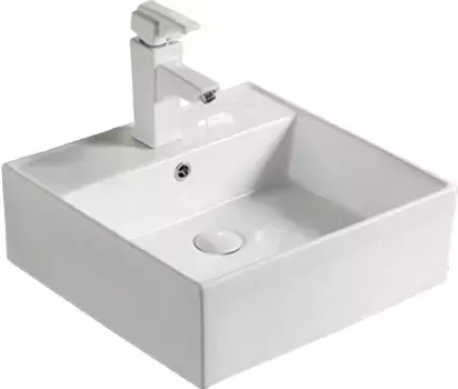 Раковина накладная Melana 46х46 белый