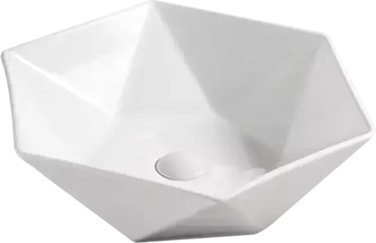 Раковина накладная Melana 49х49 белый