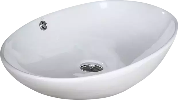 Раковина накладная Melana 63х41 белый