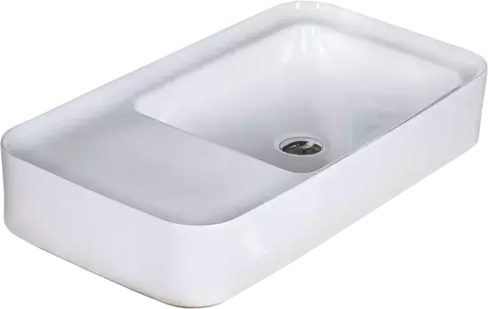 Раковина накладная Melana 76.5х41 белый