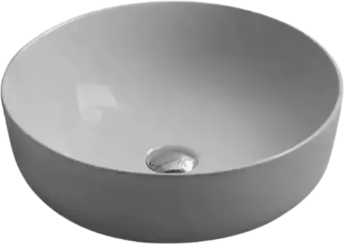 Накладная раковина SantiLine SL-1054MG серый матовый